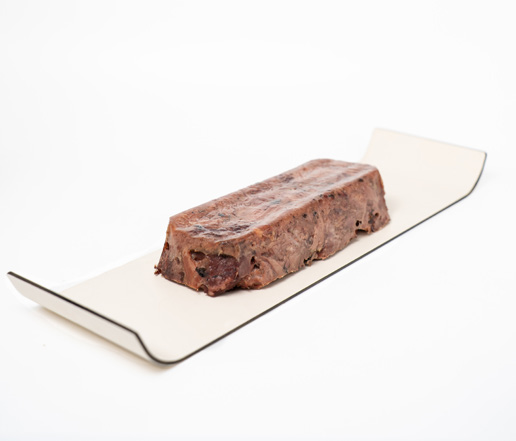 Plancha de carrillada ternera al chocolate a baja tempura IND