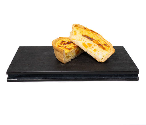 Quiche de calabaza asada