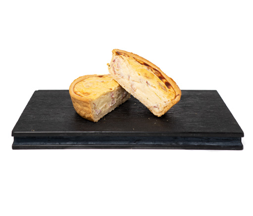 Quiche de mix de setas y trufa